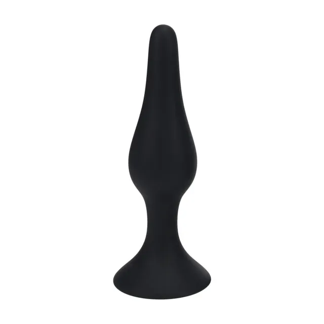 Анальная пробка Levelz Slim Anal Plug XL, 15.5 см (черный)