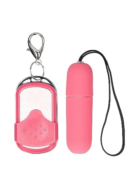 Виброяйцо Shots Toys Remote Bullet, 6.3 см (розовый)