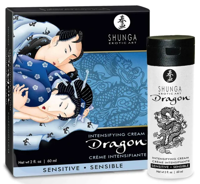 Стимулирующий крем для пар Shunga Dragon Cream Sensitive, 60 мл