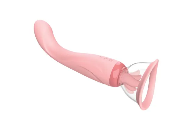 Вибратор Fantasy Asclepius 4-in-1 Multifunction Vibrator (розовый)