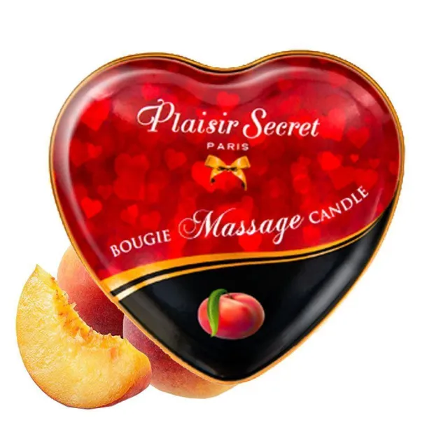 Массажная свеча Plaisir Secret Peach персик, 35 мл