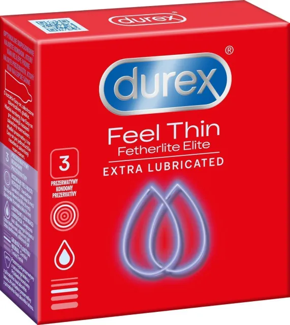 Презервативы Durex Fetherlite Elite A3, 3 шт