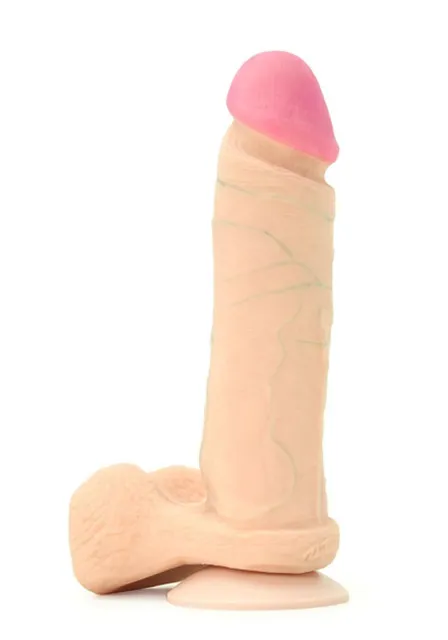 Фаллоимитатор Doc Johnson The Realistic Cock, 20,5 см (телесный)
