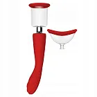 Вибратор Dream Toys Georgia, 29,3 см (красный)