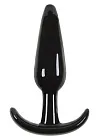 Анальна пробка Jelly Rancher T-Plug Smooth, 10,9 см (чорний)