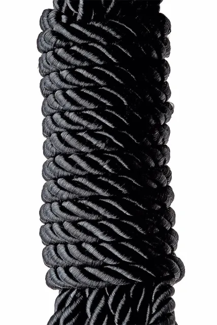 Мотузка для бондажу Blaze Deluxe Bondage Rope, 5 м (чорний)