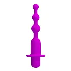 Анальна пробка Pretty Love Hermosa Anal Beads, 13,7 см (фіолетовий)