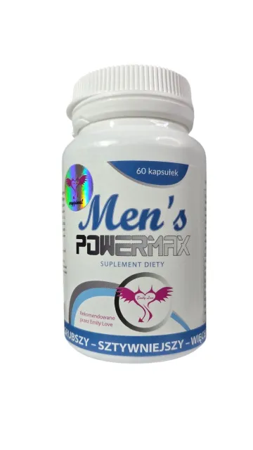 Emily Love Men's Power Max - Tabletki dla mężczyzn, Bezzapachowy