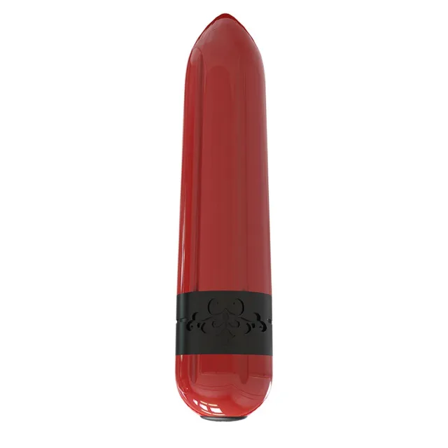 Вибратор для клитора Boss Series Rocket, 9.4 см (красный)