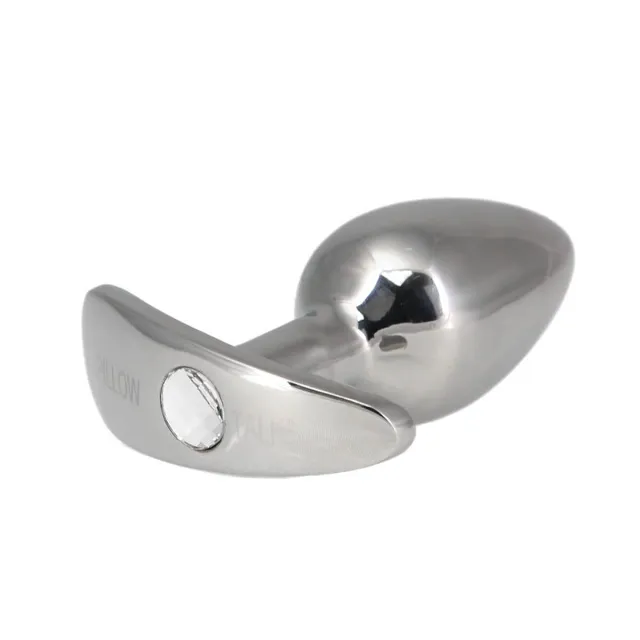 Анальная пробка Pillow Talk Sneaky Stainless Steel Butt Plug, 6,6 см (серебристый)