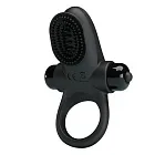 Ерекційне кільце Pretty Love Vibrant Penis Ring II, 8,6 см (чорний)