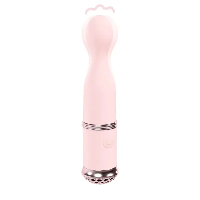 Вибромассажер Loveline Finesse Ball Tip Vibe, 11.7 см (розовый)