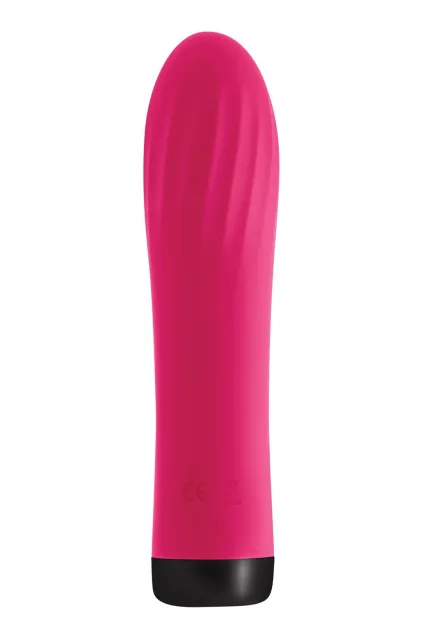 Вібратор Pleasures Star Ruby, 13,7 см (рожевий)