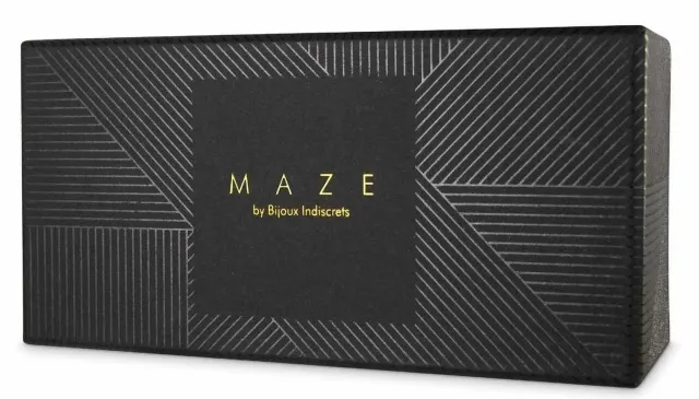 Наручники Bijoux Indiscrets Maze Thincuffs (черный)