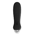 FESTIVAL Luxo Black - Wibrator, Czarny, 12 cm