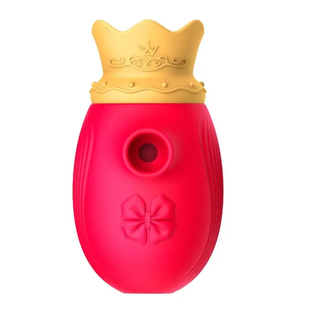 Вакуумний стимулятор клітора Unihorn Queen Red (червоний)