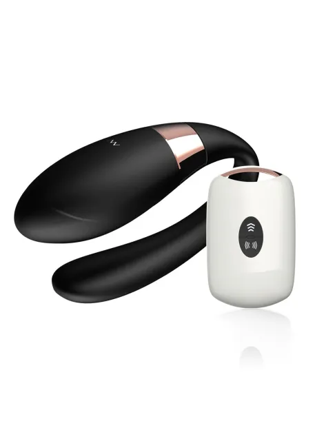 Boss Series V-Vibe - Wibrator, Czarny, 9 cm