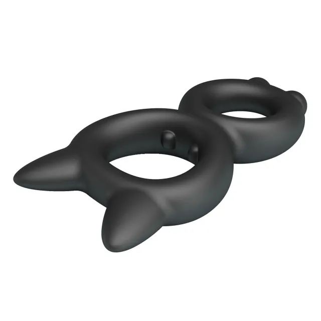 Эрекционное кольцо Crazy Bull Toran, 9.3 см (черный)