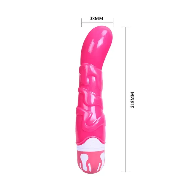 Вібратор Baile Realistic Cock, 21.8 см (рожевий)