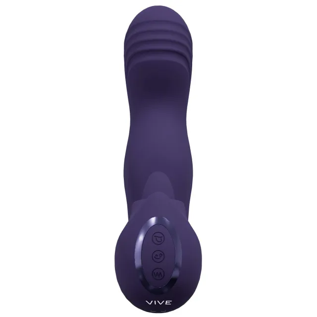 Вибратор Vive Yumi G-Spot, 13.7 см (фиолетовый)