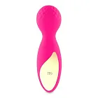 Rianne S Lovely Leopard Mini Wand - Wibromasażer, Różowy, 12 cm