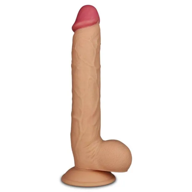 Фалоімітатор Lovetoy Legendary King Sized Realistic Dildo 10", 27.5 см (тілесний)