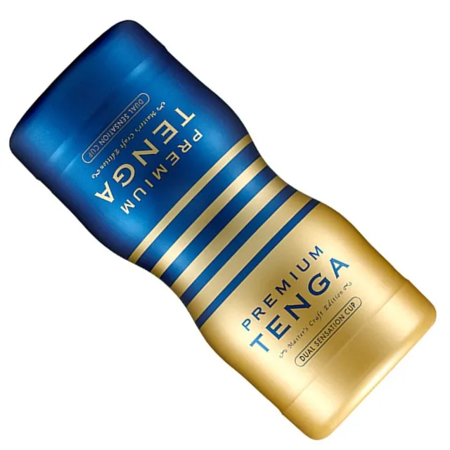 Двусторонний мастурбатор Tenga Premium Dual Sensation Cup (белый)