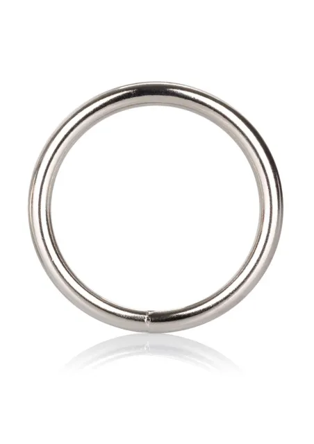 Эрекционное кольцо CalExotics Silver Ring Large, 5 см (серебристый)