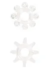 Набір ерекційних кілець Power Stretchy Rings, 2 шт (прозорий)
