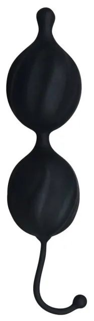 Вагінальні кульки Orion Black Velvets Love Balls, 16 см (чорний)