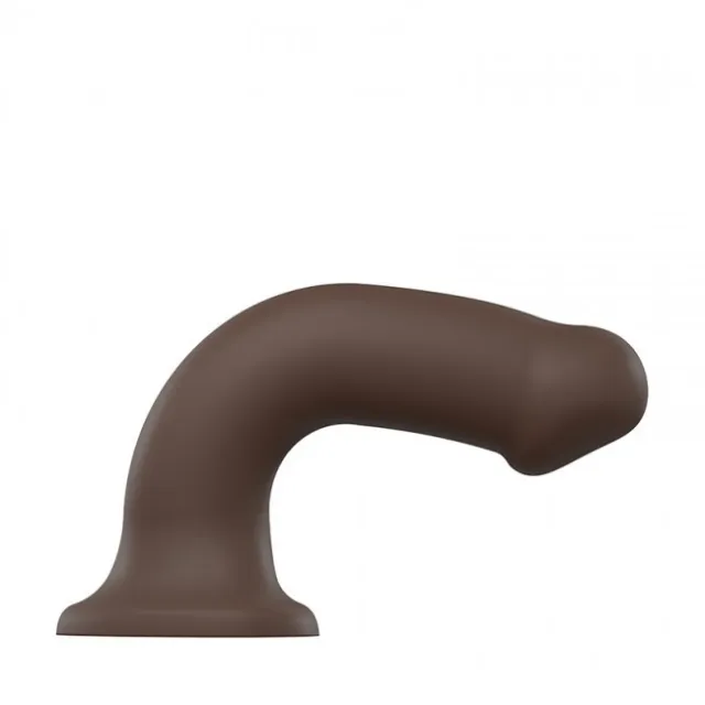 Фаллоимитатор Strap-On-Me Dual Density Bendable XL, 20 см (коричневый)