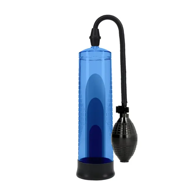 Pumped Basic Pump 1 - Pompka do penisa, Niebieski, 31 cm