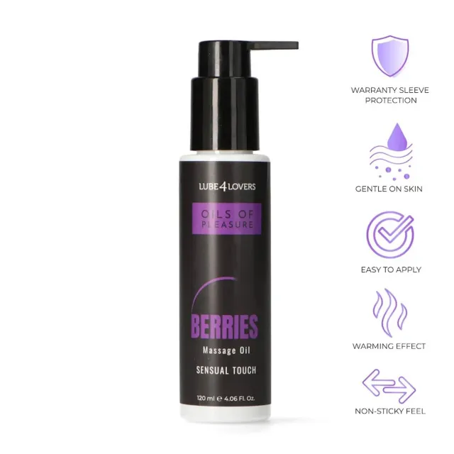 Масло для масажу Lube4lovers Oils of Pleasure Forest Fruits, 120 мл