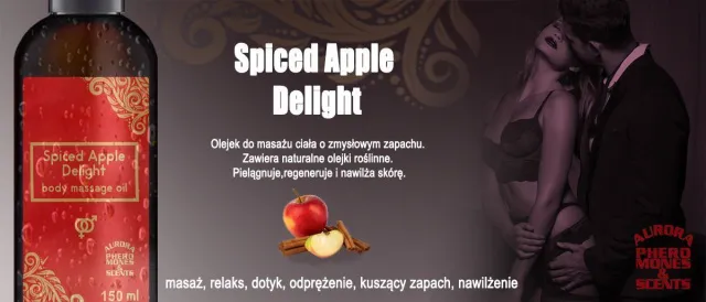 Масажне масло Aurora Spiced Apple Delight Oil, 150 мл