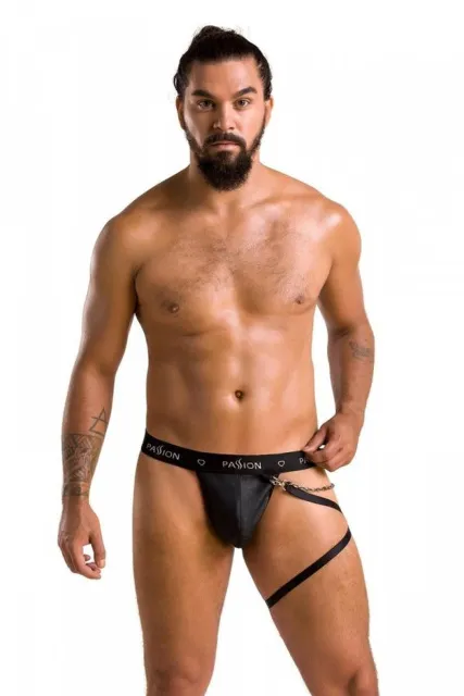 Мужские стринги Passion Free Your Senses Thong Bill 058, S/M (черный)