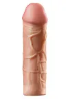 Насадка для пеніса Mega Extension Flesh, 20,3 см (тілесний)