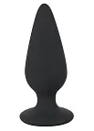 Анальна пробка Orion Black Velvets Heavy Plug Small, 7.8 см (чорний)