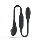 Dorcel Dual Explorer - Dwustronny wibrator masażer, Czarny, 55, 7 cm