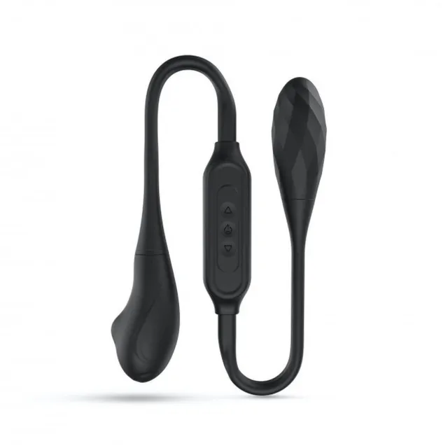Двухсторонний вибромассажер Dorcel Dual Explorer, 55,7 см (черный)