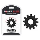 Эрекционное кольцо Power Plus Cock Ring Series, 4,5 см (черный)