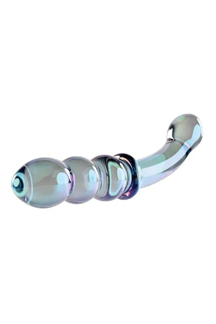 Фалоімітатор Gender X Lustrous Galaxy Wand, 18,5 см (прозорий)