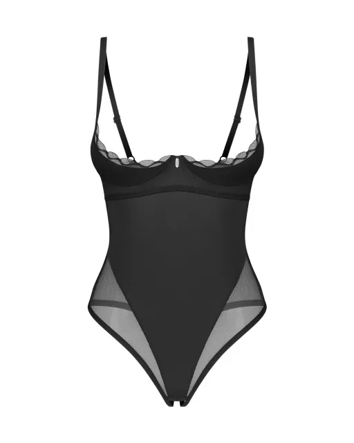 Боди Obsessive Stelisa, S/M (черный)
