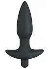 Анальна пробка Black Velvet Medium, 15 см (чорний)
