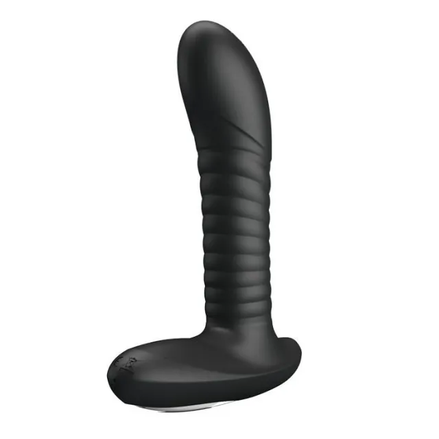 Pretty Love Prostate Massager - Stymulator prostaty, Czarny, 15.9 cm