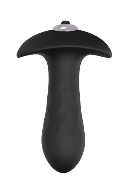 Анальная пробка Cheeky Love Diamond Plug, 9 см (черный)