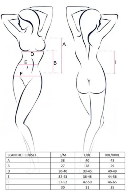 Casmir Blanchet - Gorset, XXL/XXXL