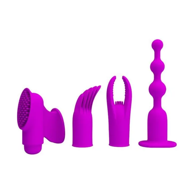 Набор вибраторов Pretty Love Toys Collection 4 in 1 (фиолетовый)