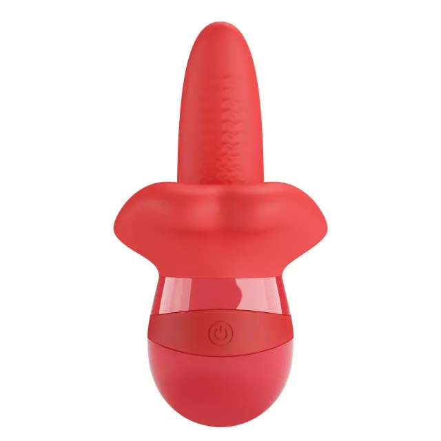 Вибратор Pretty Love Obelia, 13.8 см (красный)
