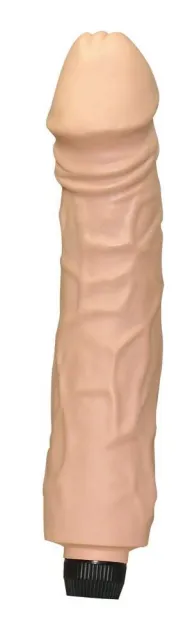 Вибратор Queeny Love Giant Lover Skin, 33 см (телесный)