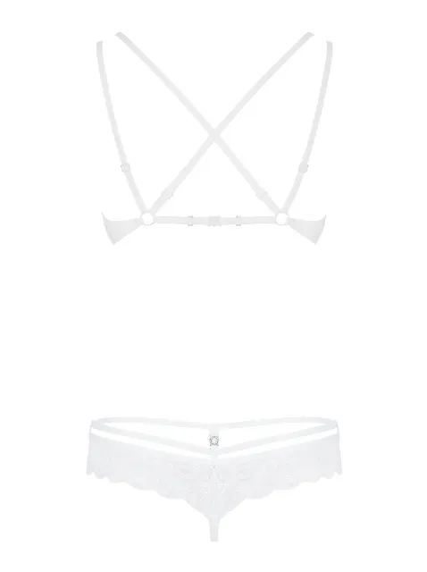 Obsessive 860-Set-1 - Komplet bielizny, L/XL